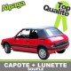 Capote Peugeot 205 cabriolet en Alpaga Sonnenland