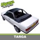 Recouvrement Targa Baur E30 BMW en Alpaga Twillfast