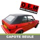 Capote OEM  Golf 1 Volkswagen en Vinyle Monte Constructeur
