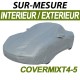 Housse protection mixte COVERMIXT 4-5 sur-mesure pour voiture - Housse auto : Bache protection sur mesure