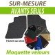 Tapis auto sur-mesure pour tout type de voiture - Tapis avants en moquette velours