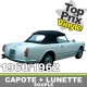 Capote Alfa Spider 2000 en vinyle sur toile coton