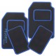 Tapis moquette adaptables avants+arrières