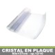 Cristal transparent 62x137cm - 12.5/10
