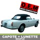 Capote Alfa Romeo 2600 Spider en coton double face Pininfarina