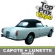 Capote Alfa Romeo 2600 Spider en vinyle sur toile coton