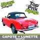 Capote Alfa Romeo Giulia Spider 1600 en Alpaga Stayfast