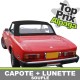 Capote Fiat 124 CS1 (1400-1600-1800) en Alpaga Stayfast