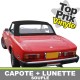 Capote Fiat 124 CS1 (1400-1600-1800) en vinyle