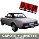 Capote Fiat 124 CS2 (2000) en coton double face Pininfarina
