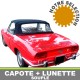 Capote Fiat 850 en vinyle