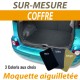 Tapis auto sur-mesure pour tout type de voiture - Tapis de coffre en moquette aiguilletée