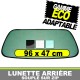 Lunette arrière adaptable pour Fiat Punto cabriolet