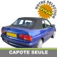 Capote Ford Escort 2 en Vinyle sur toile coton
