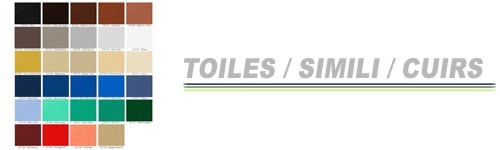TOILES / SIMILIS / CUIRS / MOQUETTES