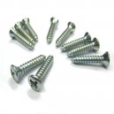 Vis &agrave; t&ocirc;le noire t&ecirc;te frais&eacute;e bomb&eacute;e 3.5x19mm