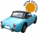 Capote auto Austin Healey Sprite MK2 cabriolet en Vinyle avec lunette arriere en PVC