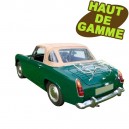 Capotes auto Austin Healey Sprite MK4 cabriolet en Alpaga avec lunette arriere en PVC
