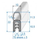 Joint de coffre sur armature m&eacute;tallique