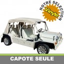 Capote seule Mini Moke Australienne cabriolet en Vinyle Everflex sans lunettes PVC