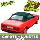 Capote auto Maserati BiTurbo cabriolet en Alpaga Sonnenland avec lunette pvc