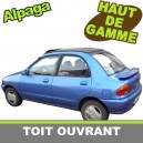Capote/Toit ouvrant Mazda 121 d&eacute;couvrable en Alpaga Sonnenland