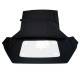 Capotes auto BMW 1600/2002 cabriolet en vinyle sur toile coton avec lunette arriere en PVC
