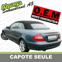 Capote auto Mercedes CLK cabriolet type A209 en Alpaga Sonnenland