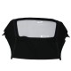 Capotes auto BMW Baur E21 cabriolet en Alpaga Twillfast avec lunette arriere en PVC