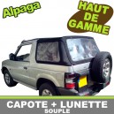 Capote 4x4 Mitsubishi Pajero V20 cabriolet en Alpaga Twillfast II