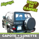 Capote 4x4 Mitsubishi Pajero V24 cabriolet en Alpaga Twillfast II