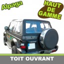 Capote 4x4 (partie avant) Mitsubishi Montero cabriolet en Alpaga Twillfast II