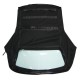 Capotes auto Bmw E36 cabriolet en Alpaga Twillfast II avec lunette arriere en PVC sans poches laterales