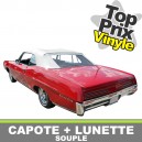 Capote auto Pontiac Grand Prix cabriolet en vinyle avec lunette arriere en PVC