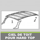 Ciel de toit pour hard top de Renault Caravelle