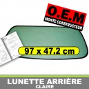 Lunette arri&egrave;re origine pour capote Renault Megane cabriolet