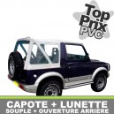 Capote 4x4 Suzuki Samurai SJ 413 cabriolet en bache PVC