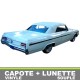 Capote auto Buick LeSabre cabriolet en vinyle avec lunette arriere en PVC