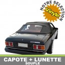 Capote arri&egrave;re Toyota Celica Tropic Targa cabriolet en Vinyle avec lunette arri&egrave;re en PVC