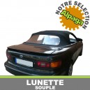 Lunette arri&egrave;re pour capote Toyota Celica Europe T18 en Alpaga Stayfast
