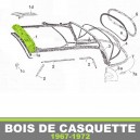 Bois de casquette Volkswagen Coccinelle de 1967 &agrave; 1972