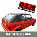 Capote OEM  Golf 1 et 2 Volkswagen cabriolet en Vinyle Monte Constructeur