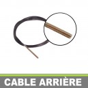 C&acirc;ble arri&egrave;re de tension pour capote de Volkswagen Golf 1 et 2