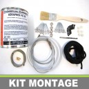 Kit de montage complet pour capote Golf 1 et 2 cabriolet