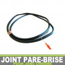Joint de Pare brise pour jonc chrom&eacute; Volkswagen Golf 1 et 2