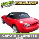 Capote Mazda MX5 NC en Alpaga Stayfast avec lunette Verre d&eacute;givrante