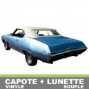 Capote auto Buick Grand Sport cabriolet en vinyle avec lunette arriere en PVC