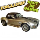 Capote auto AC Cobra cabriolet en Alpaga avec lunette arriere en PVC