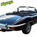 Couvre capote Jaguar Type E V12 cabriolet en Alpaga