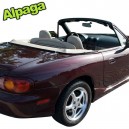 Couvre capote Mazda MX5 NB cabriolet en Alpaga